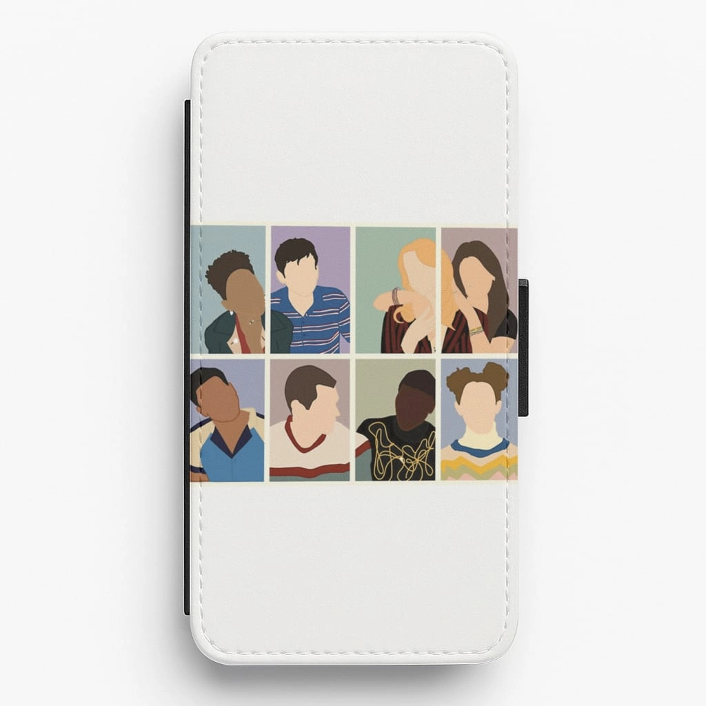 Sex Education Characters Flip / Wallet Phone Case Protective Shell Elegant Build