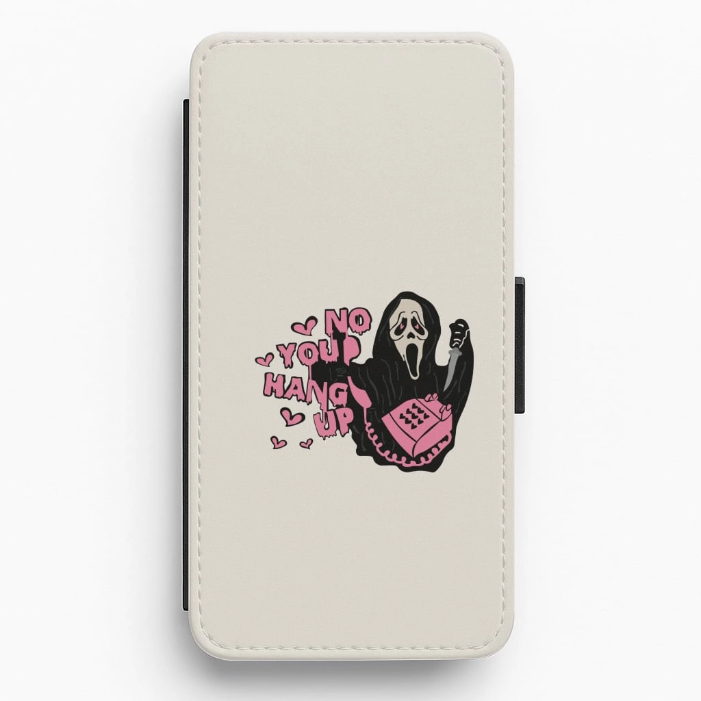 Comfort Edge Comfort Feel No You Hang Up - Halloween Flip / Wallet Phone Case