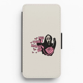 Comfort Edge Comfort Feel No You Hang Up - Halloween Flip / Wallet Phone Case