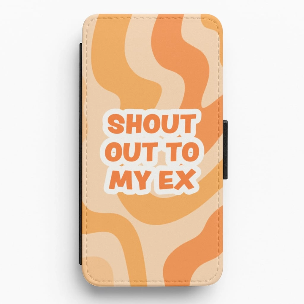 Shoutout To My Ex - Little Mix Flip / Wallet Phone Case Glossy Finish Look