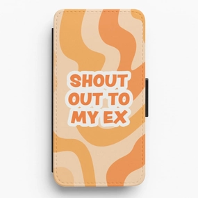 Shoutout To My Ex - Little Mix Flip / Wallet Phone Case Glossy Finish Look