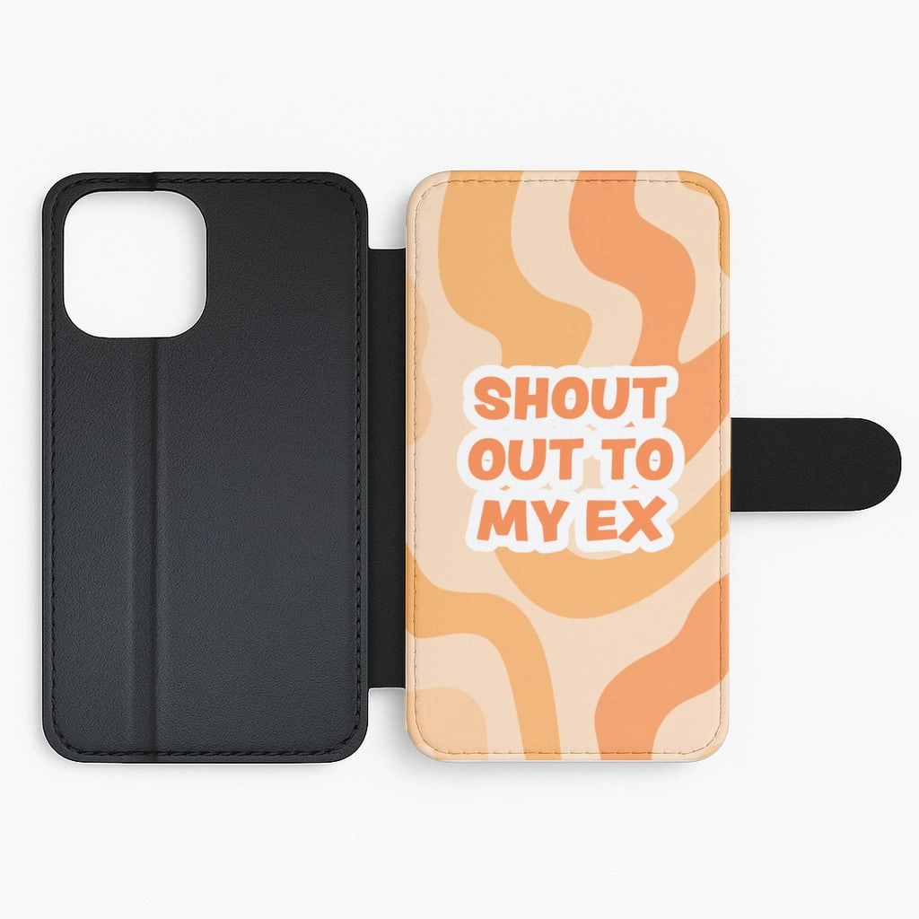 Compact Fit Portable Accessory Shoutout To My Ex - Little Mix Flip / Wallet Phone Case
