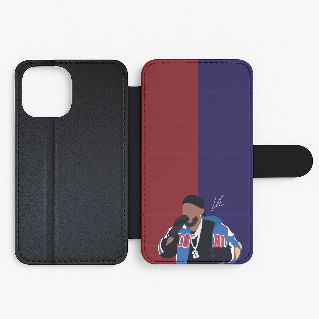 Ultra Thin Kendrick Signature Flip / Wallet Phone Case
