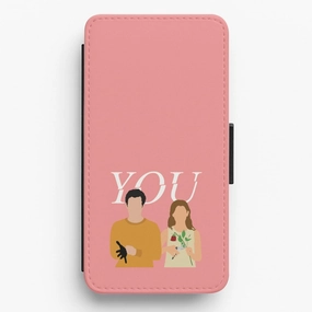 Fashion Edge Tough Frame Love And Joe Flip / Wallet Phone Case