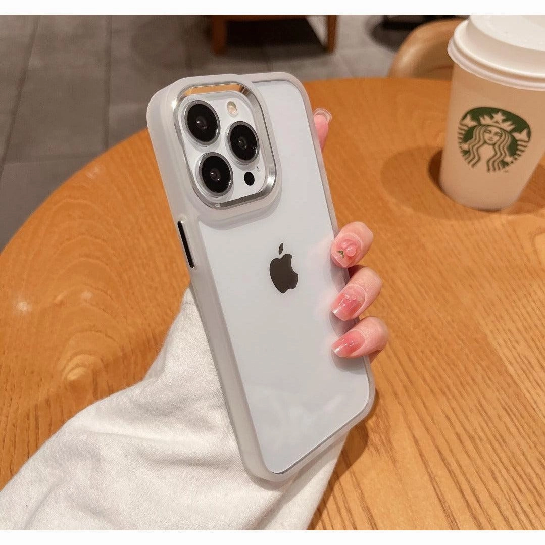 Silvery Echo Polished Edge Comfort Grip