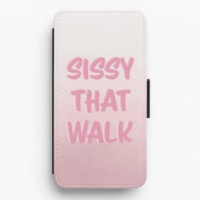 Bold Look Comfort Shape Sissy That Walk - Rupaul Flip / Wallet Phone Case