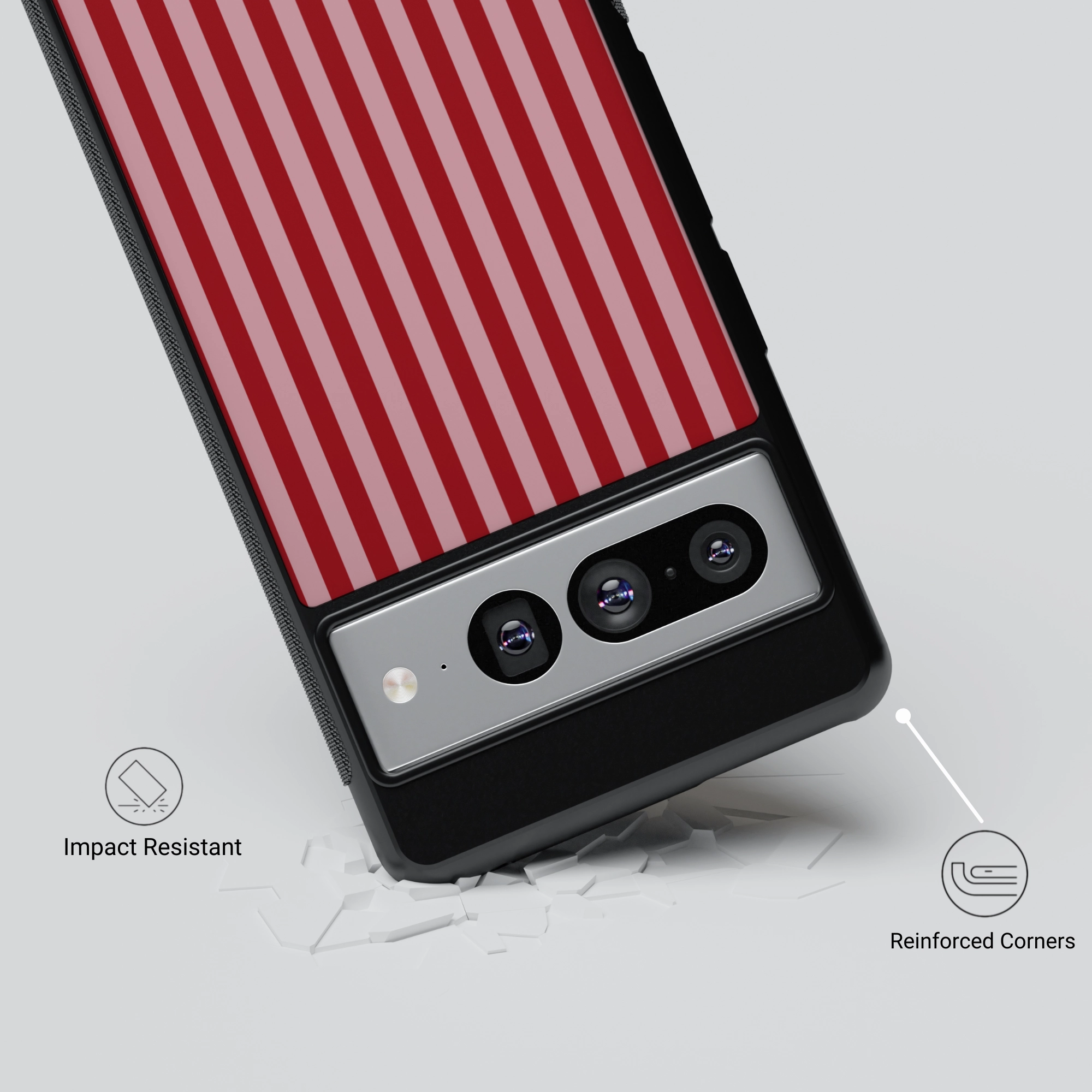 Red Rhythm Versatile Accessory Protective Shell