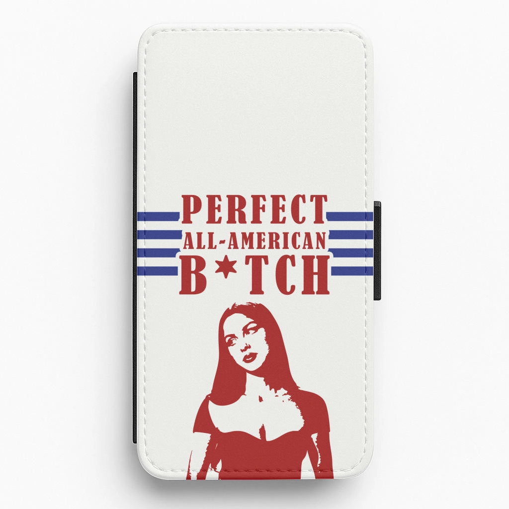 All American Stripes Flip / Wallet Phone Case Modern Touch Subtle Touch