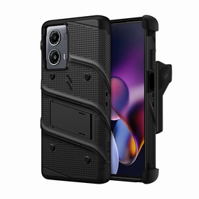 ZIZO BOLT Bundle moto g stylus 5G (2024) Case - Black Casual Look