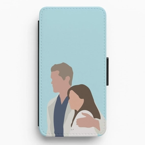 Doctor And Nurse - Grey's Anatomy Flip / Wallet Phone Case Minimal Feel premium design