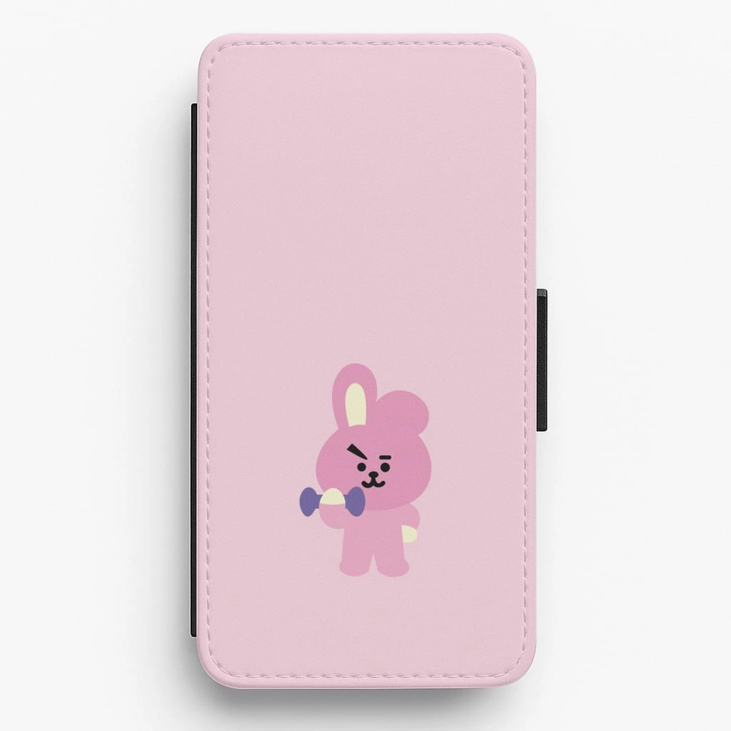 3D Effect Durable Material Cooky 21 - K Pop Flip / Wallet Phone Case