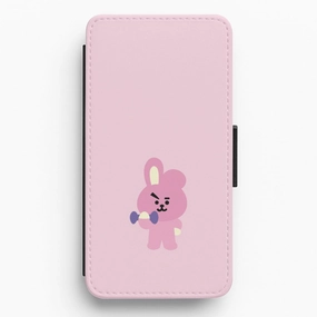 3D Effect Durable Material Cooky 21 - K Pop Flip / Wallet Phone Case