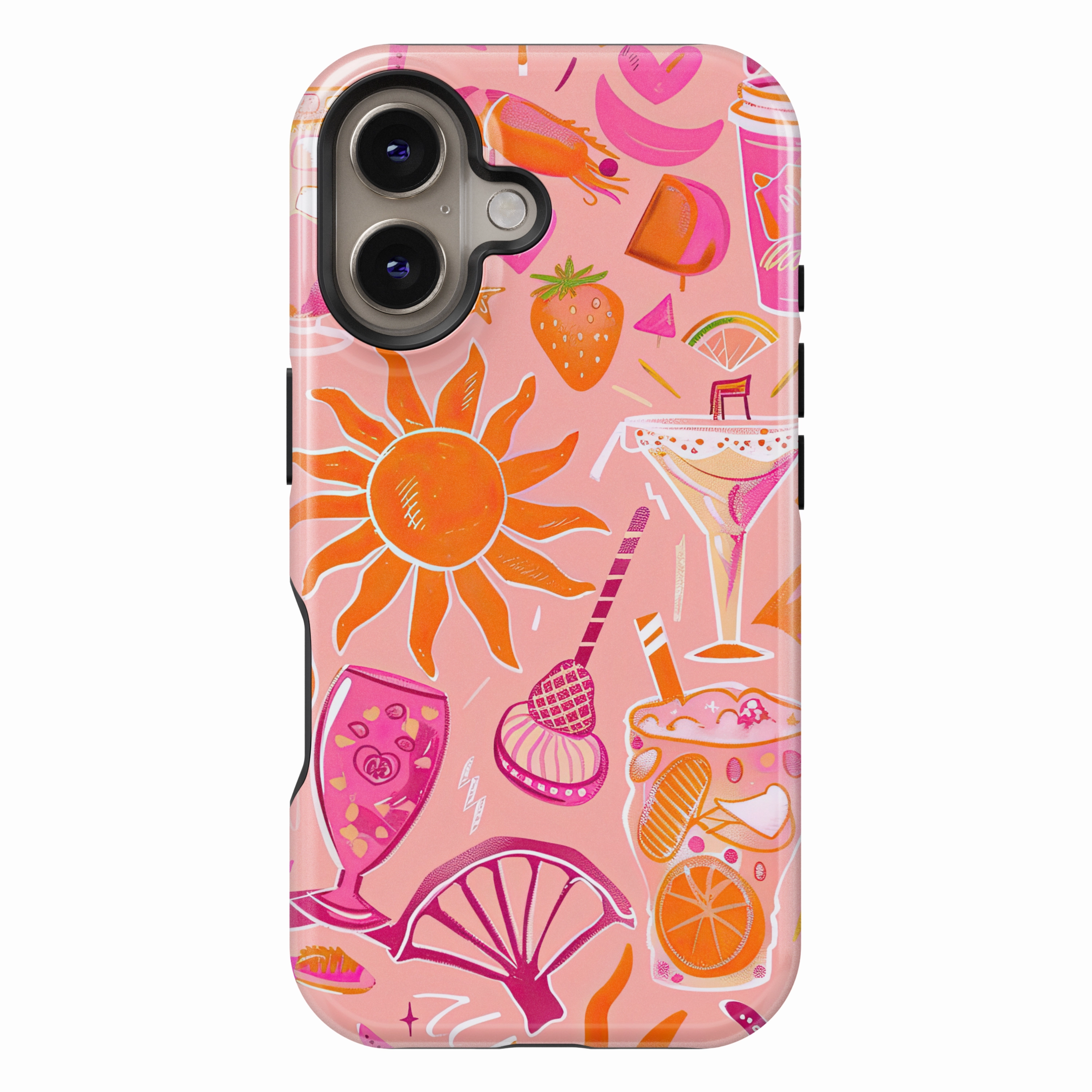 Classic Texture Rugged Finish Rosa Sangria