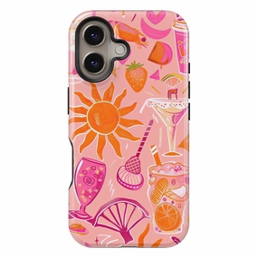 Classic Texture Rugged Finish Rosa Sangria