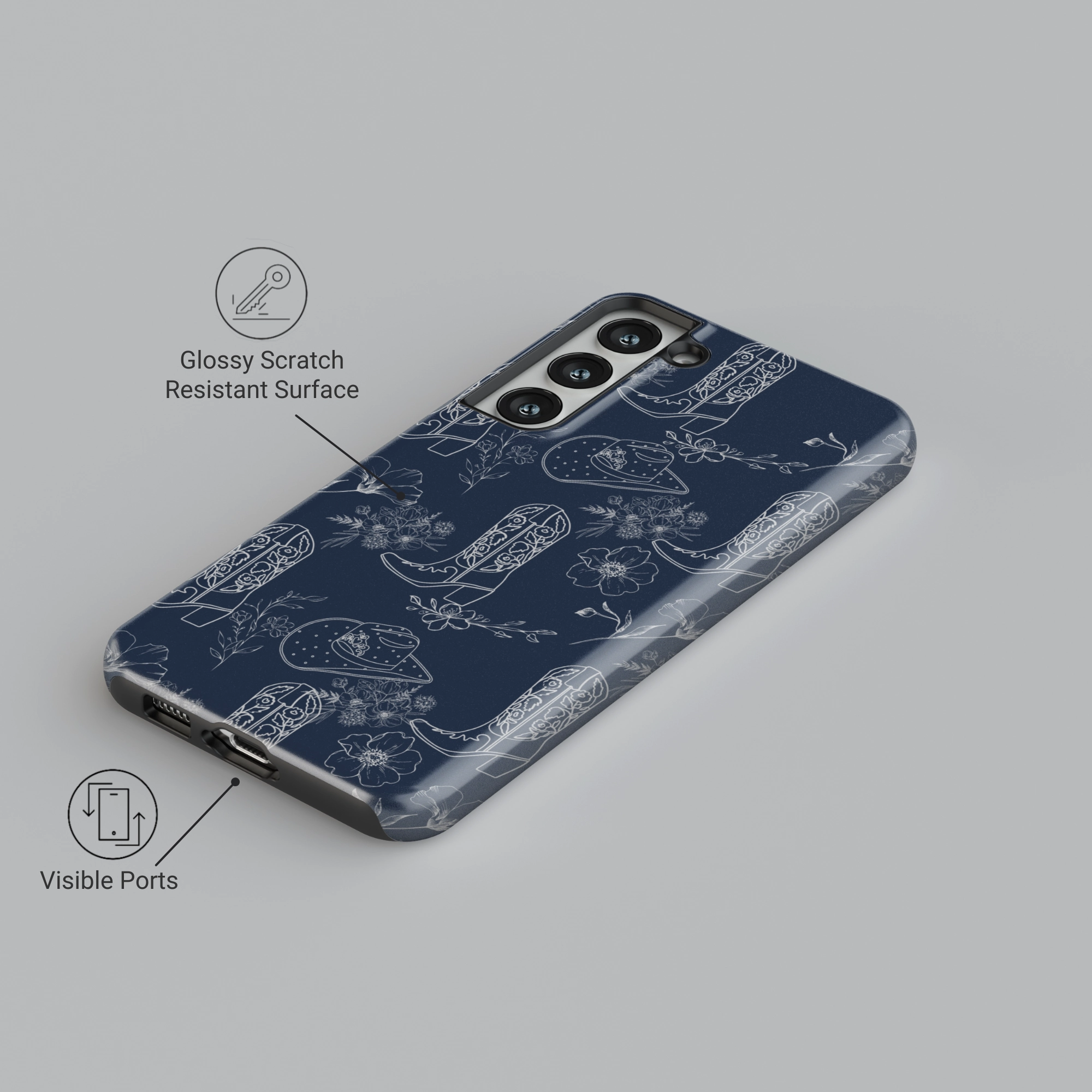 Stylish Surface Design Sombrero Tejano