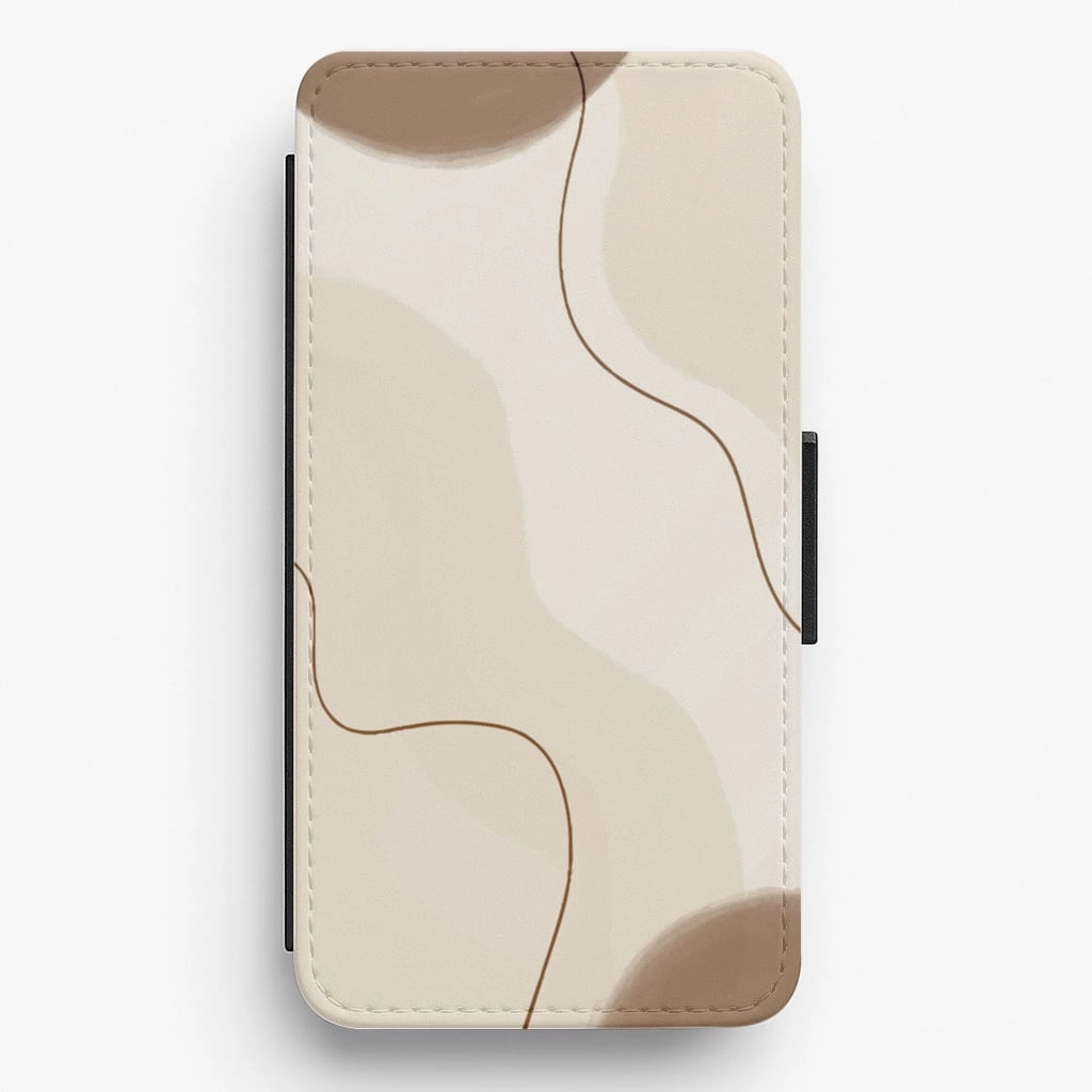 Clean Texture Compact Shell Sassy Pattern I Flip / Wallet Phone Case