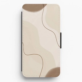 Clean Texture Compact Shell Sassy Pattern I Flip / Wallet Phone Case