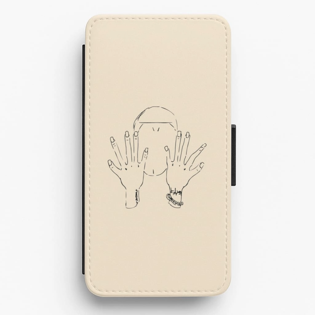 soft look Smooth Finish Versan Face Flip / Wallet Phone Case