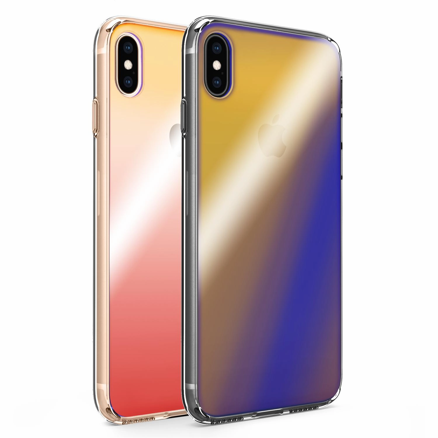 ZIZO REFINE Series iPhone XS Max Case - Holographic Horizon Minimal Edge Design dust protection