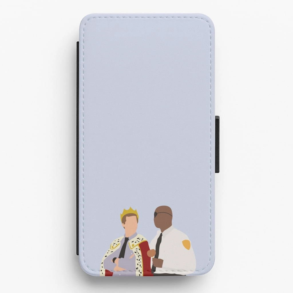 Jake and Holt B99 - Halloween Specials Flip / Wallet Phone Case Student Gear