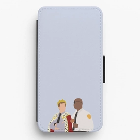 Jake and Holt B99 - Halloween Specials Flip / Wallet Phone Case Student Gear
