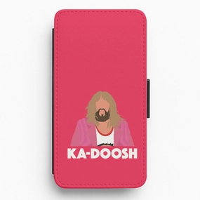 Soft Build Texture Ka-Doosh Flip / Wallet Phone Case