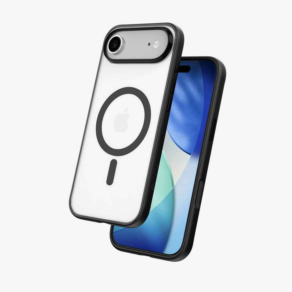 FLOLAB Surtect Tri-Fusion MagSafe Compatible Case  iPhone 17 Series (Black Frost) Screen Protector Ultra Plus