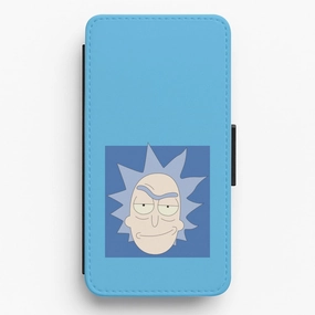 Smooth Lining Smirk - Rick And Morty Flip / Wallet Phone Case