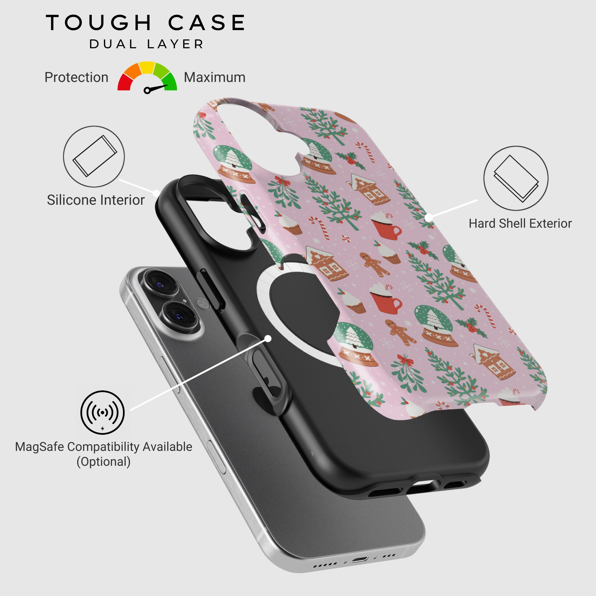 Mistletoe Magic Durable Finish Premium Surface Texture