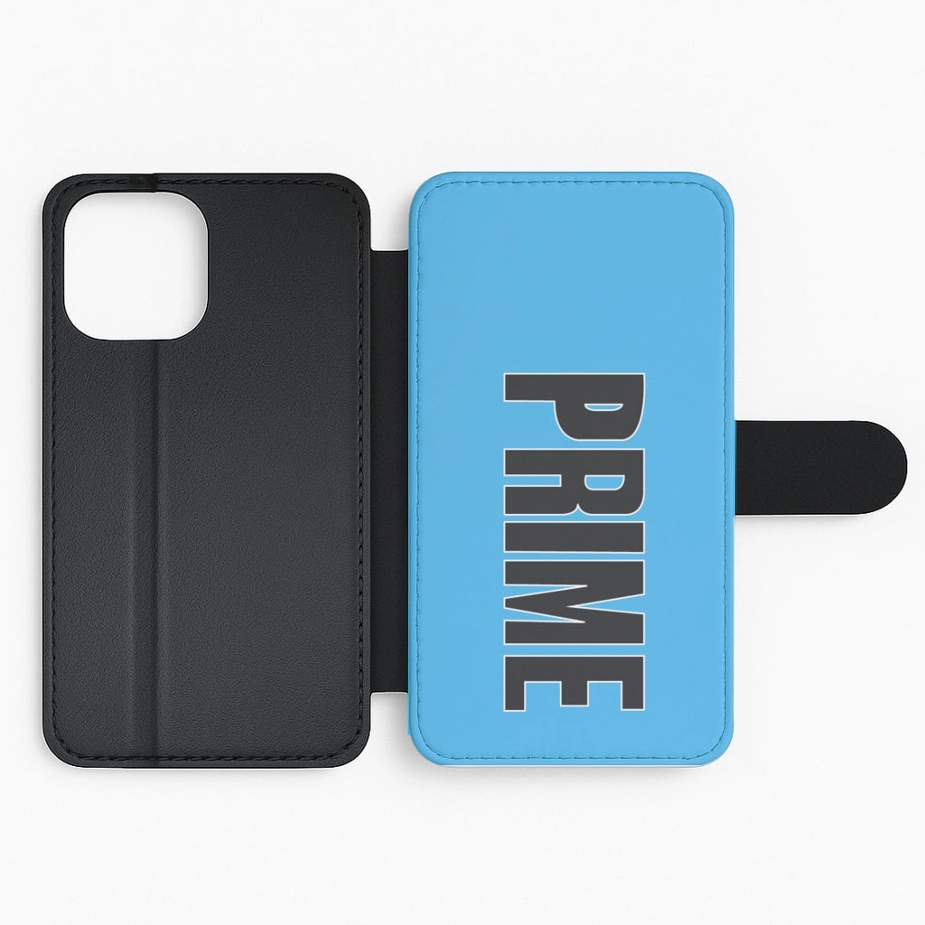 Prime - Blue Flip / Wallet Phone Case Fashion Detail Lightweight Grip