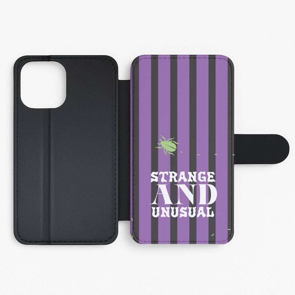 Modern Texture Look Classic Grip Strange And Unusual Flip / Wallet Phone Case