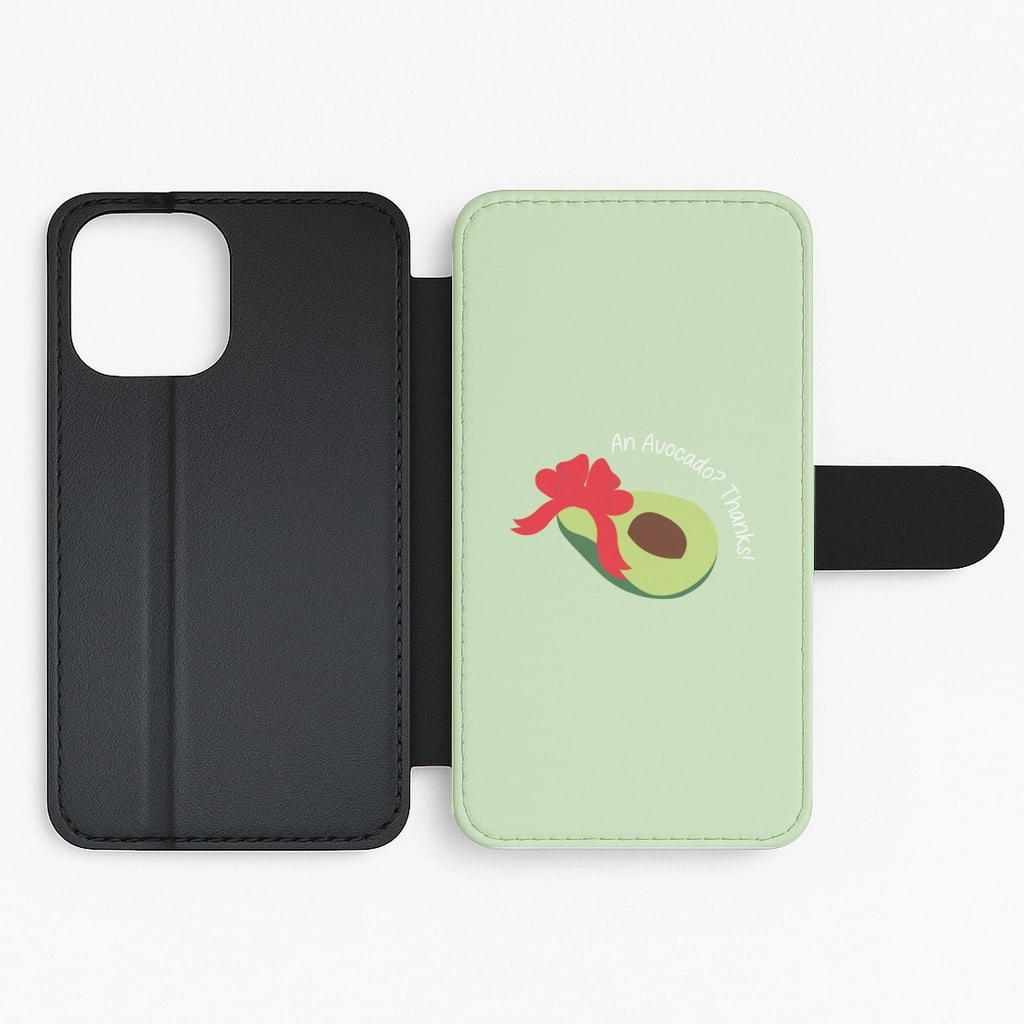 Unique Texture Durable Texture Build An Avocado? Thanks! - Memes Flip / Wallet Phone Case