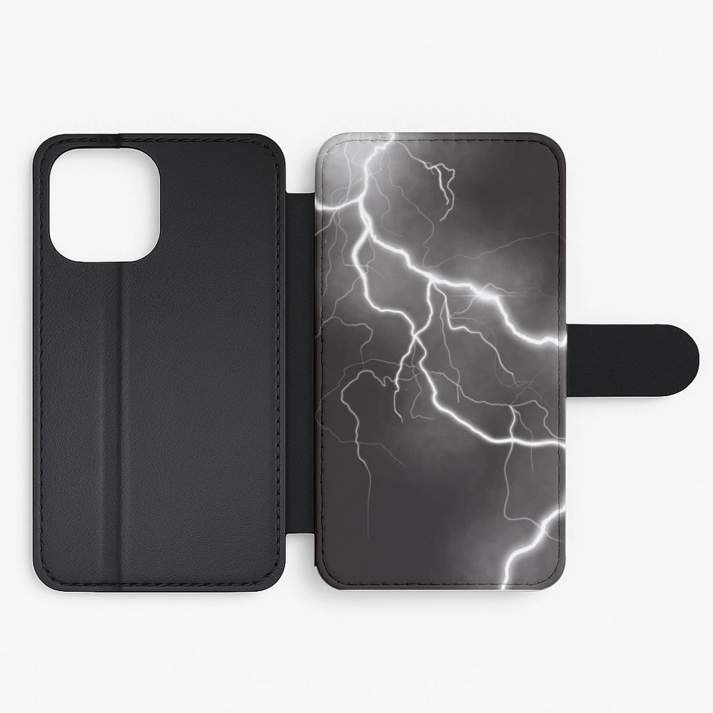 Lightning Flip / Wallet Phone Case Elegant Finish