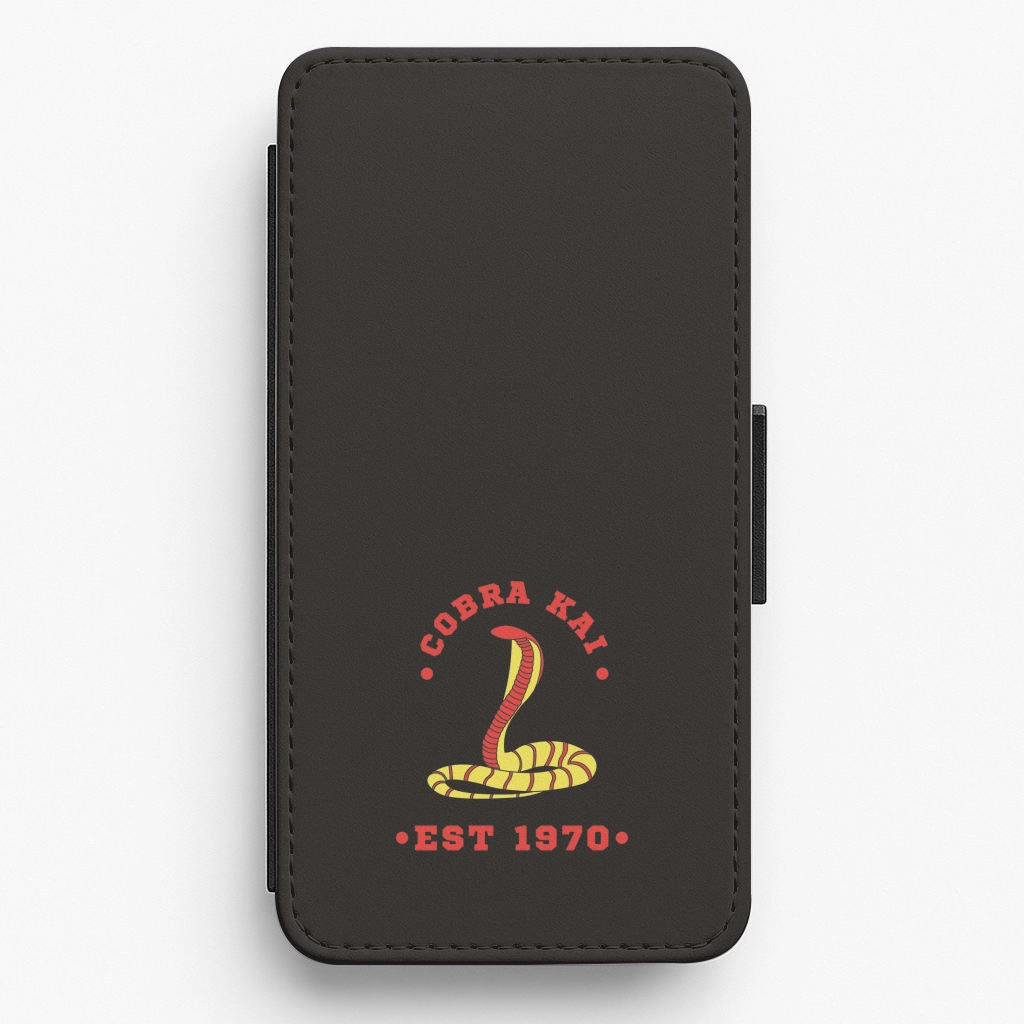 Vivid Surface Snake Est 1970 Flip / Wallet Phone Case
