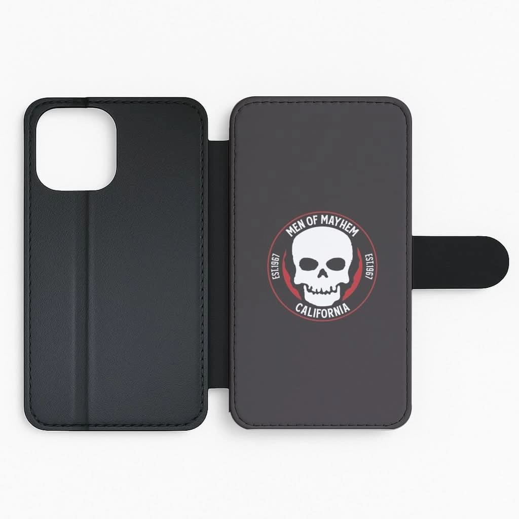 Light Form Casual Look SOA Badge Flip / Wallet Phone Case