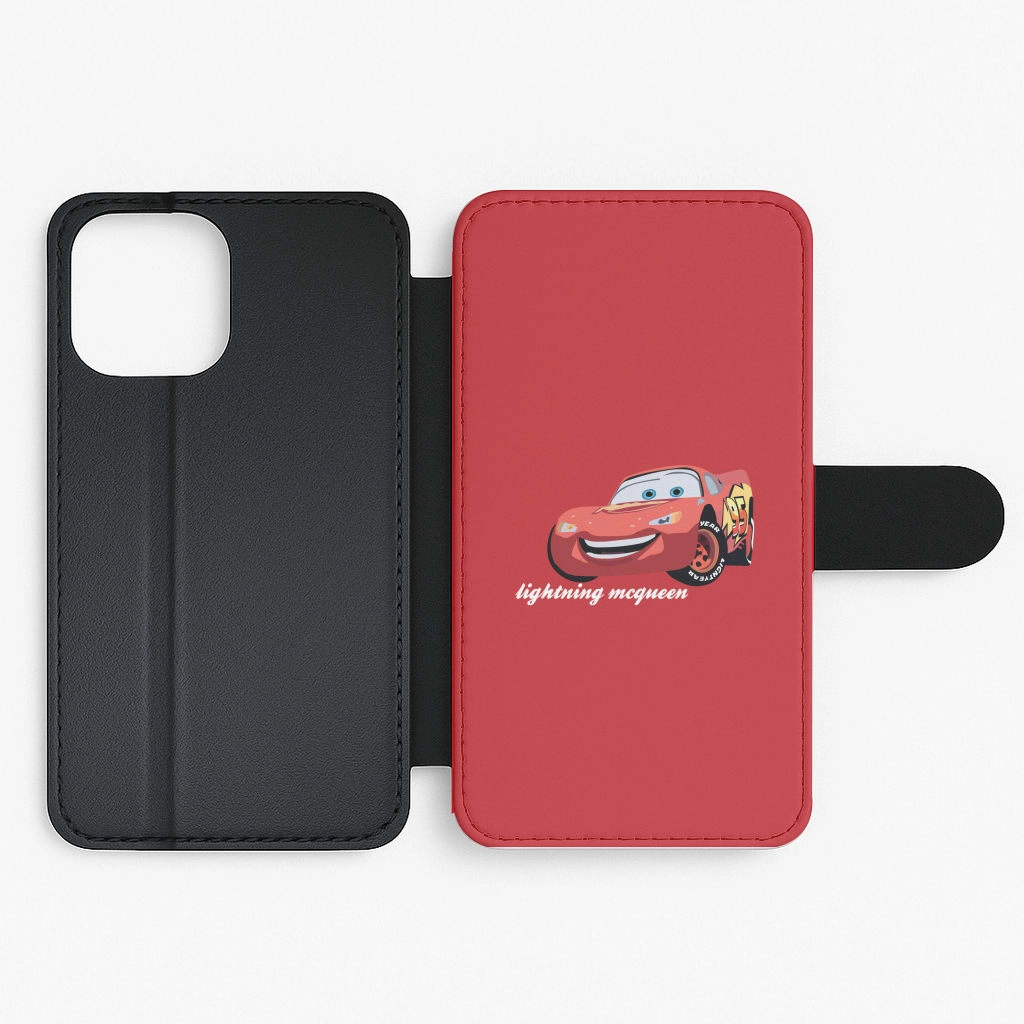 Lightning - Cars Flip / Wallet Phone Case Customizable Option