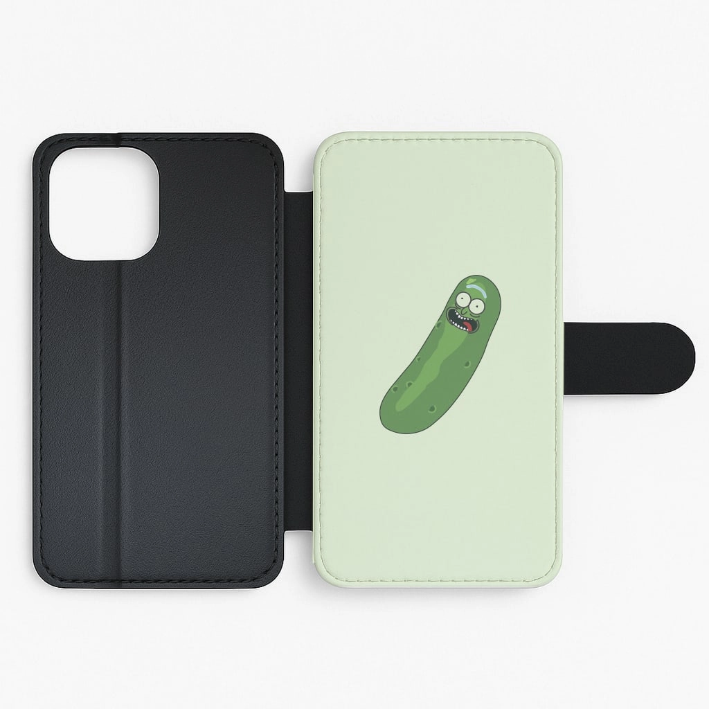 Compact Edge Pickle Rick - RAM Flip / Wallet Phone Case