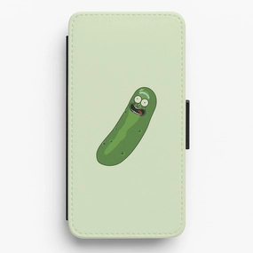 Elegant Look Comfort grip design Pickle Rick - RAM Flip / Wallet Phone Case