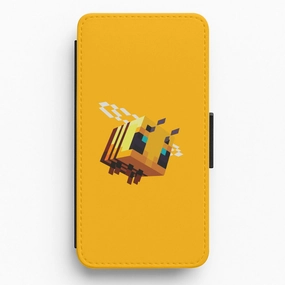 Mining Bee Flip / Wallet Phone Case Durable Look Ergonomic form