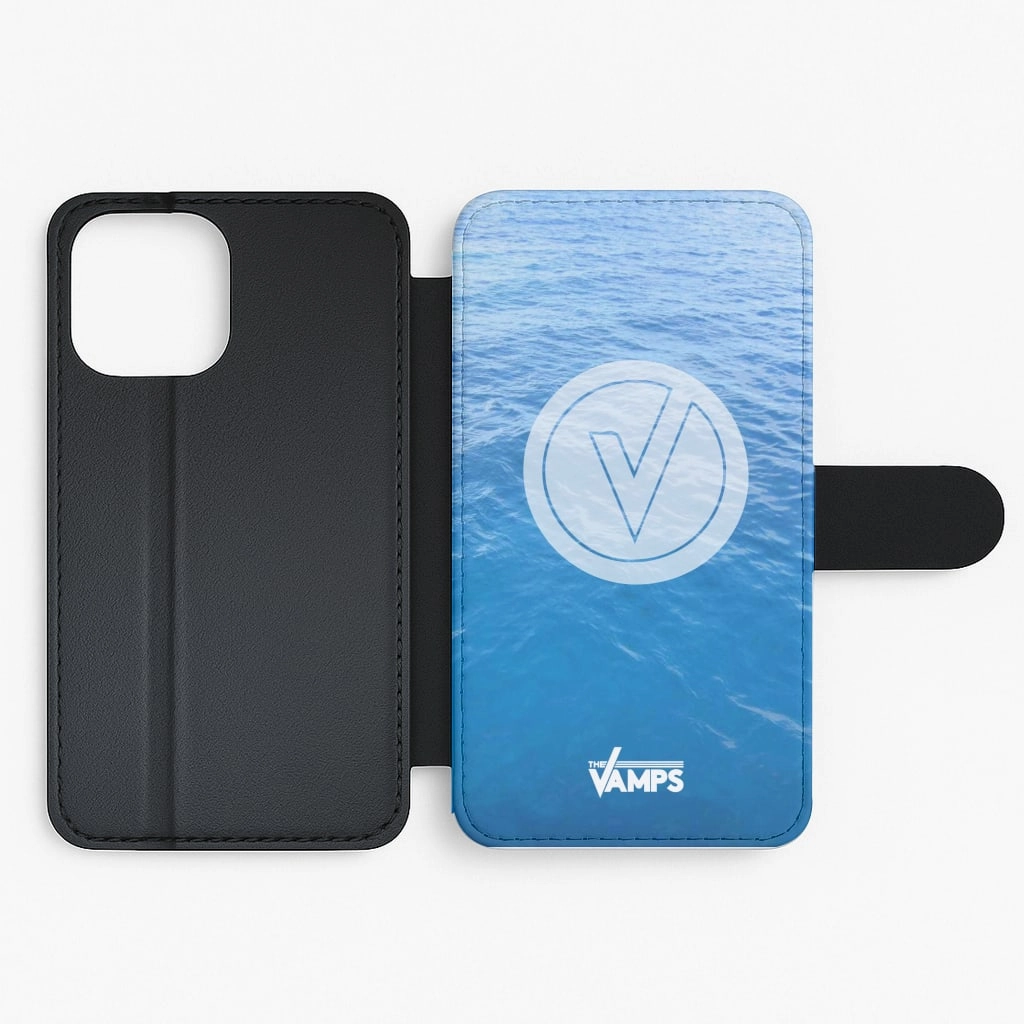 Durable Accessory Enhanced grip Vamps Logo Flip / Wallet Phone Case