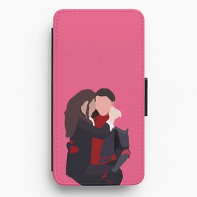 Spider-man And MJ Flip / Wallet Phone Case Soft Touch