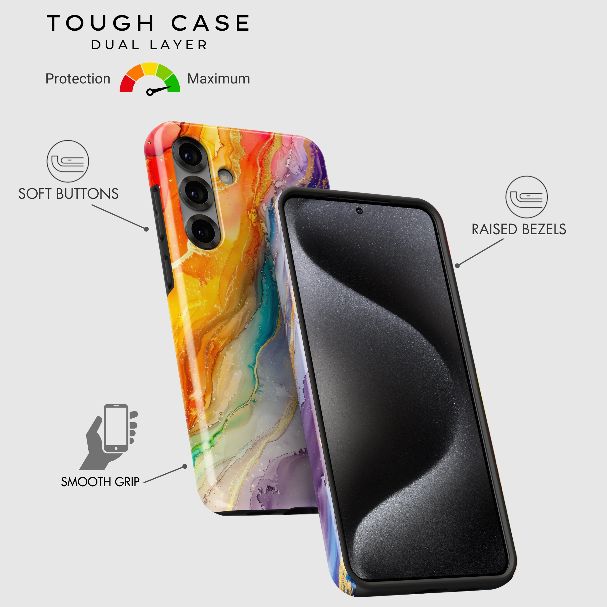 Vivid Texture Stellar Flow