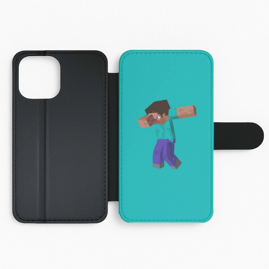 Compact Structure Steve Dab - Mining Flip / Wallet Phone Case