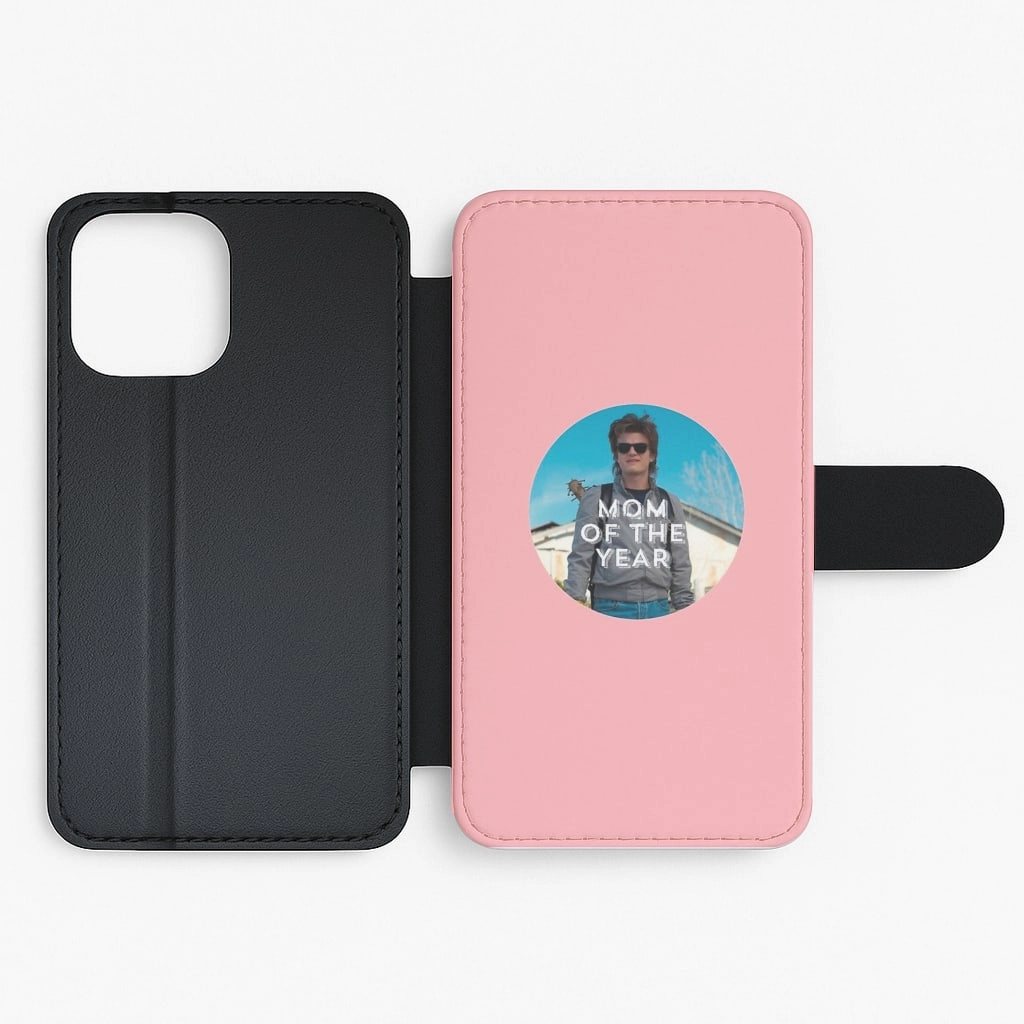 Compact Grip Steve Harrington - Mom Of The Year Flip Wallet Phone Case