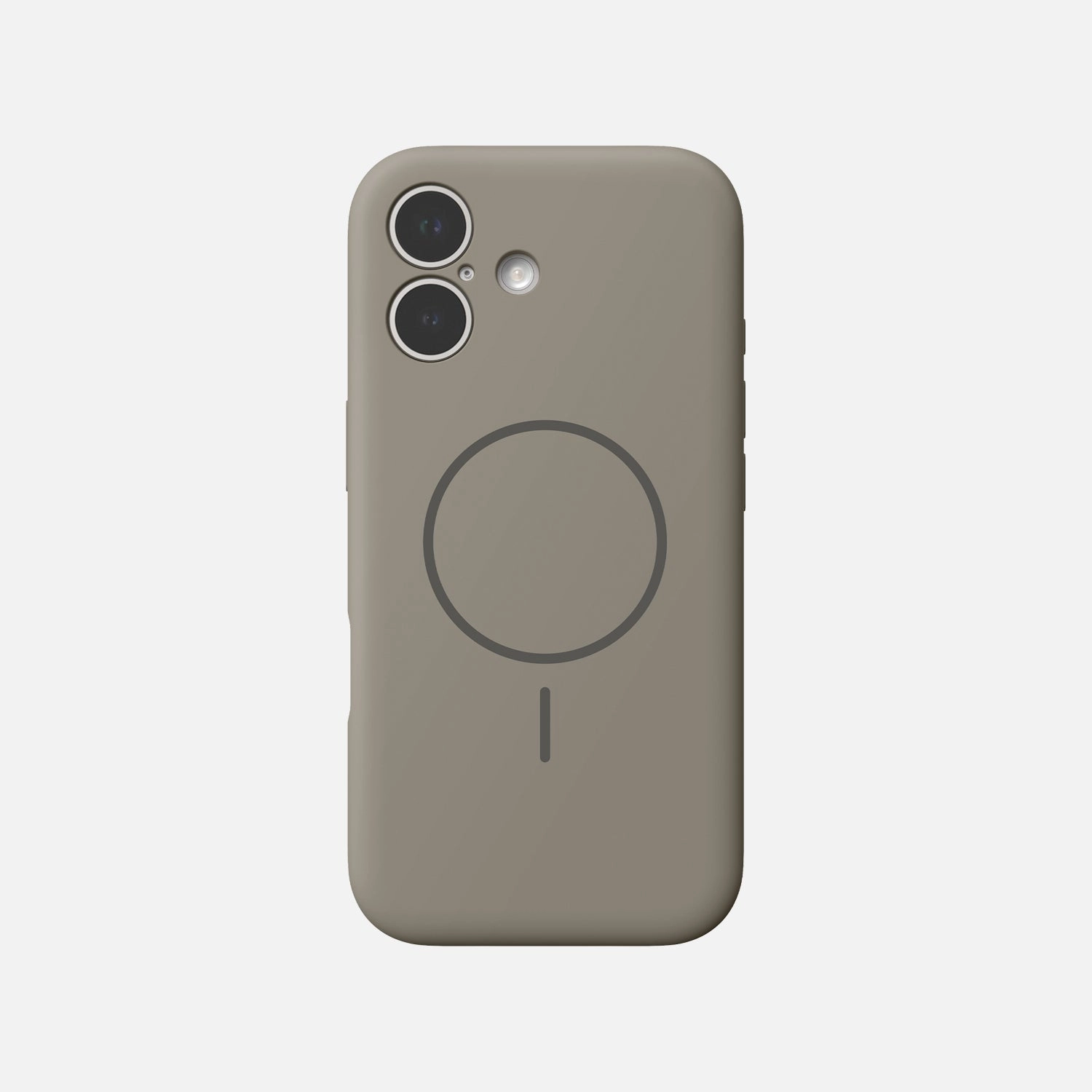 iPhone 17 Silicone Case with MagSafe Shockproof Edge