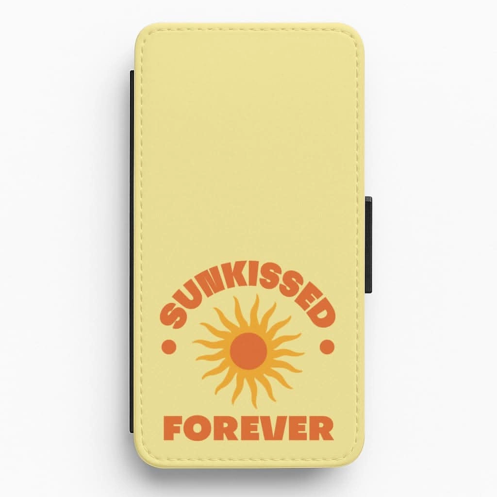 Sunkissed Forever Flip / Wallet Phone Case Refined Style