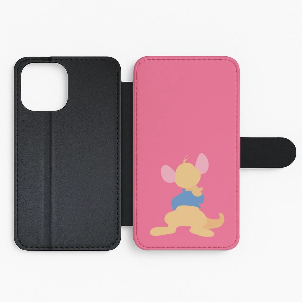 Minimal Feature Unique Artwork Rats - Winnie The Pooh Flip / Wallet Phone Case