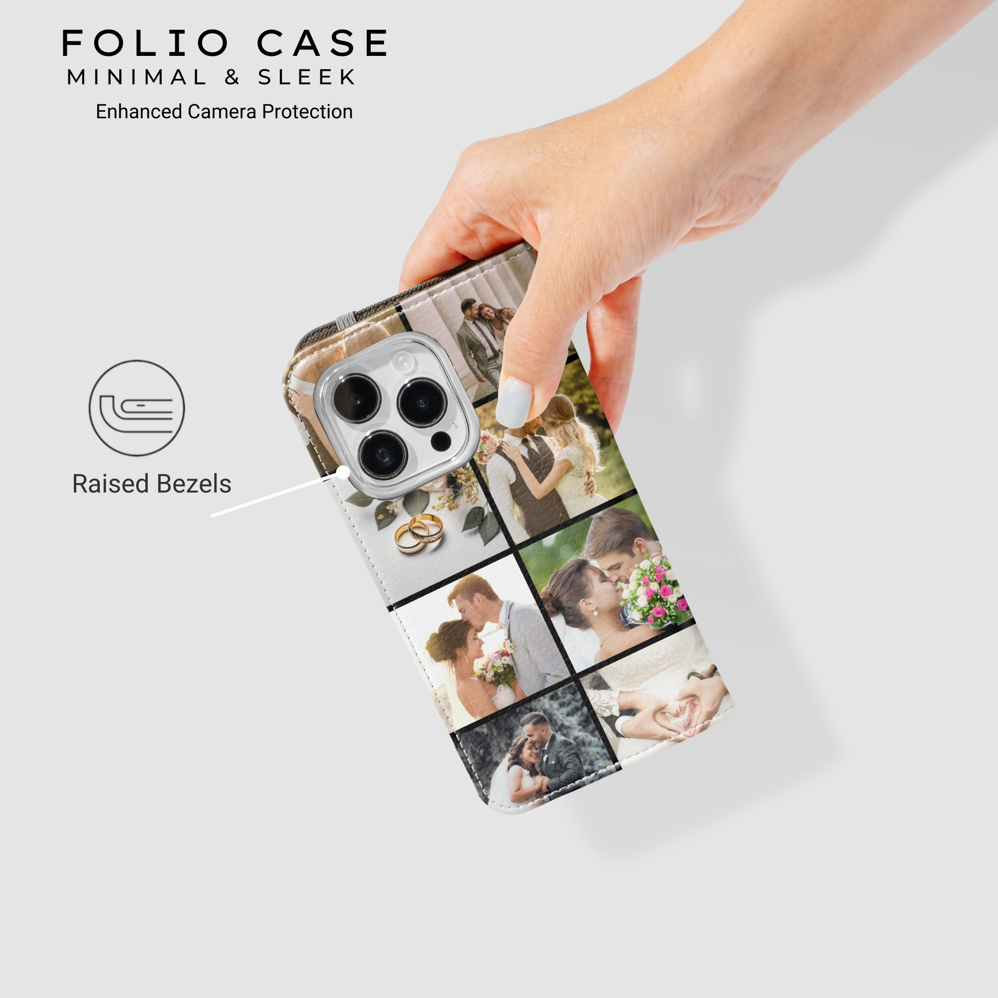 Color Pattern Custom Wallet Case