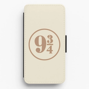 Grip Texture Platform Nine And Three Quaters Flip / Wallet Phone Case