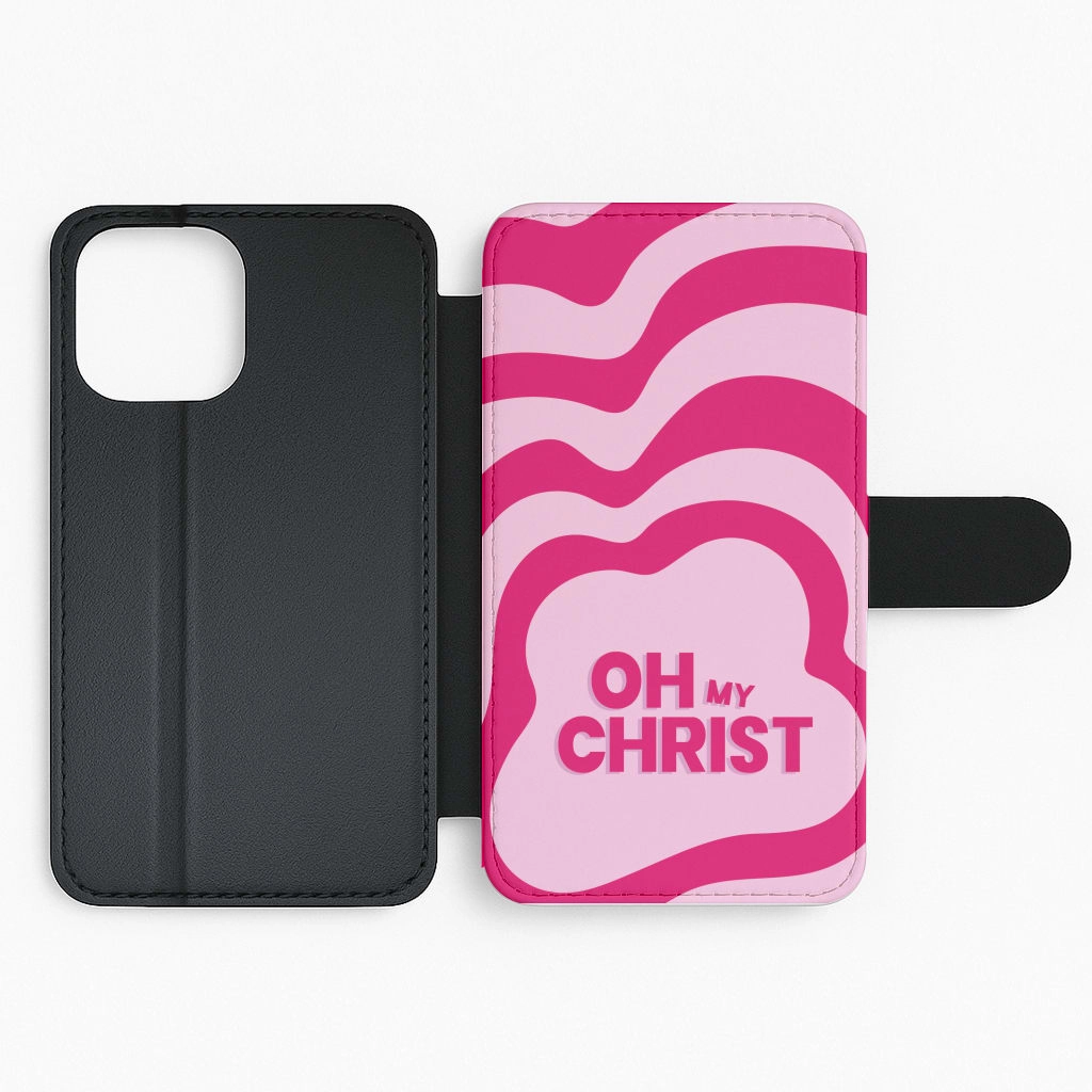 Subtle design Tactile Buttons Oh My Flip / Wallet Phone Case